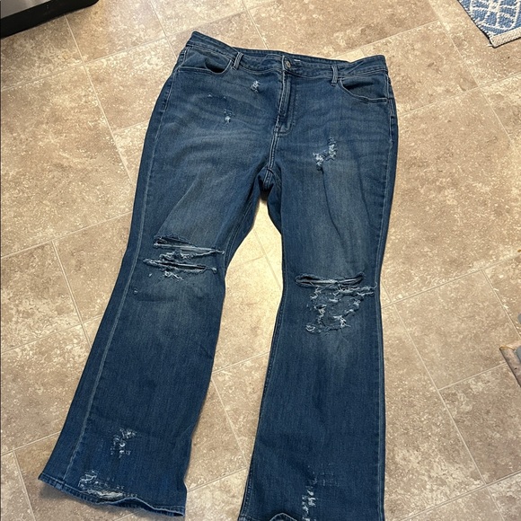 Old Navy Denim - Old Navy Size 18 High Rise Wow Flare
